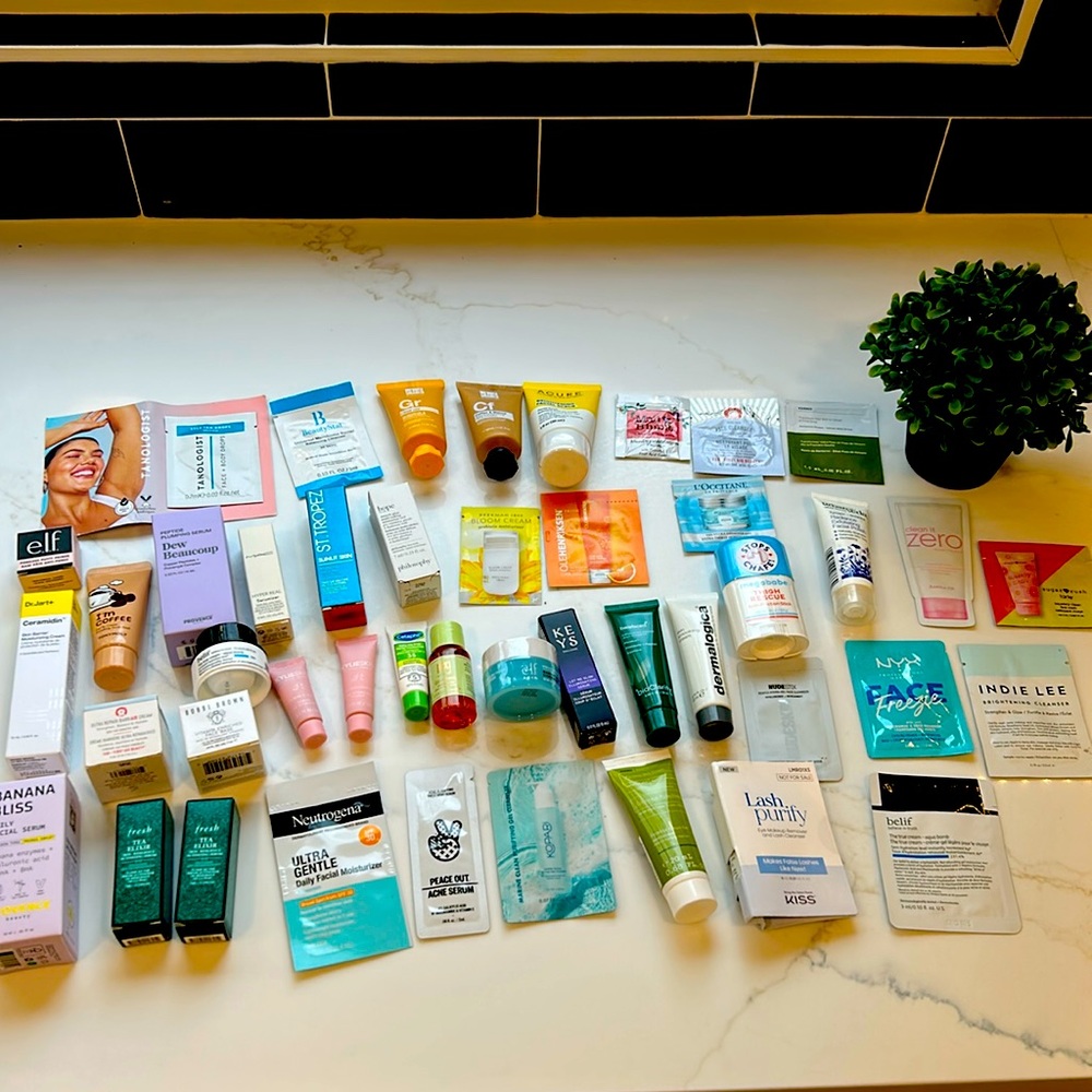 45pc Premium Assorted Skincare and Beauty Product Collection